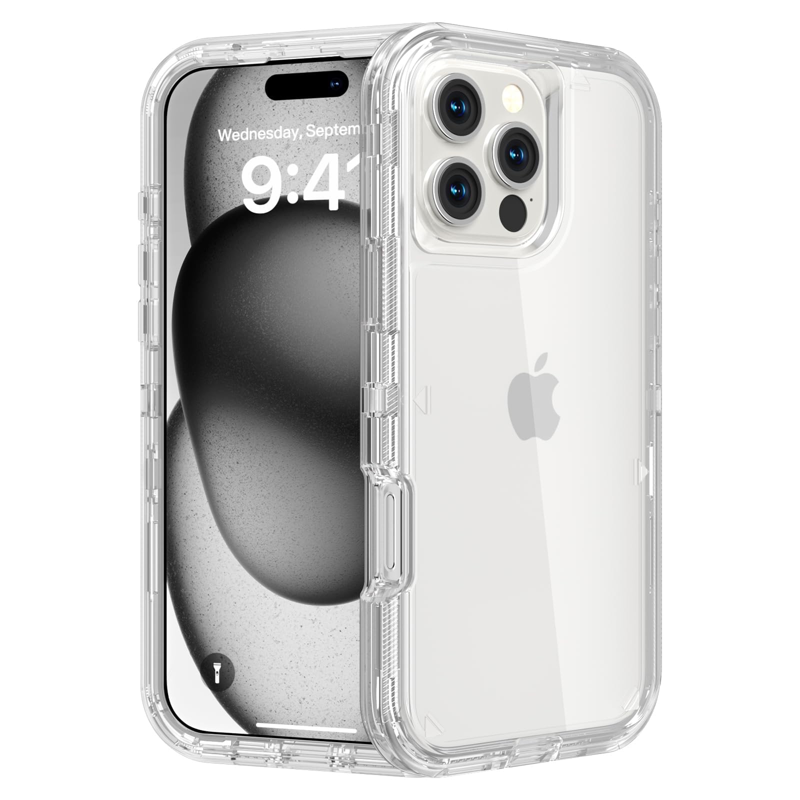 Follaroma for iPhone 16 Pro Max Case, Heavy Duty