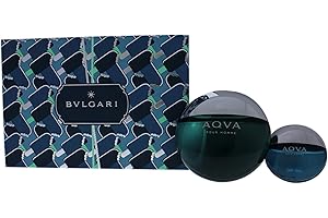 Bvlgari Bvlgari Aqva Men 3.4oz EDT Spray, 0.5 EDT Spray 2 Pc Gift Set