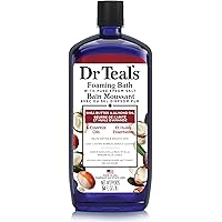 Dr Teal’s Foaming Bath with Pure Epsom Salt, Shea Butter & Almond, 34 fl oz (Packaging May Vary)