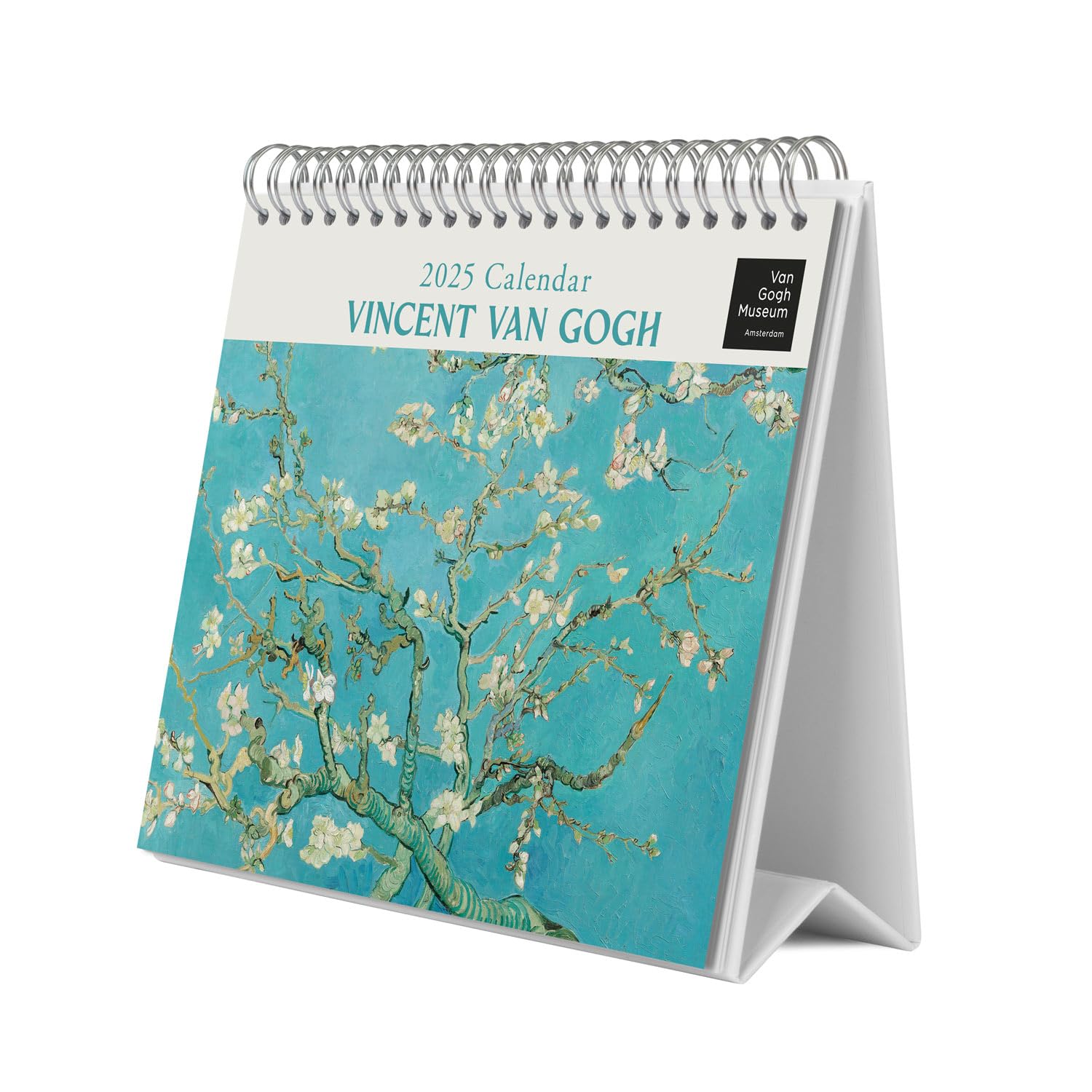 Grupo Erik Desk Calendar 2025 - Van Gogh Museum | 8 x 7 inches - 20 x 17 cm | 12 Month Desk Planner, Desktop Calendar 2025 | Van Gogh Calendar 2025, Van Gogh Gifts