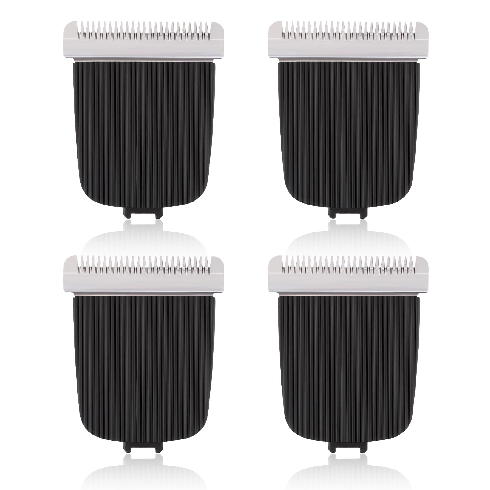 4pcs Replacement Blades for Manscaped, Practical Snap-in Hair Clipper Shaver Replacement Tool Electric Hair Trimmer Razor Replacement for Manscaped Lawn Mower 4.0/3.0/2.0