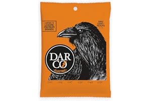 Darco® Electric Guitar Strings – Nickel, Light/Heavy Gauge | Durable, High-Performance Strings at an Affordable Price | Bright Tone with Smooth Feel