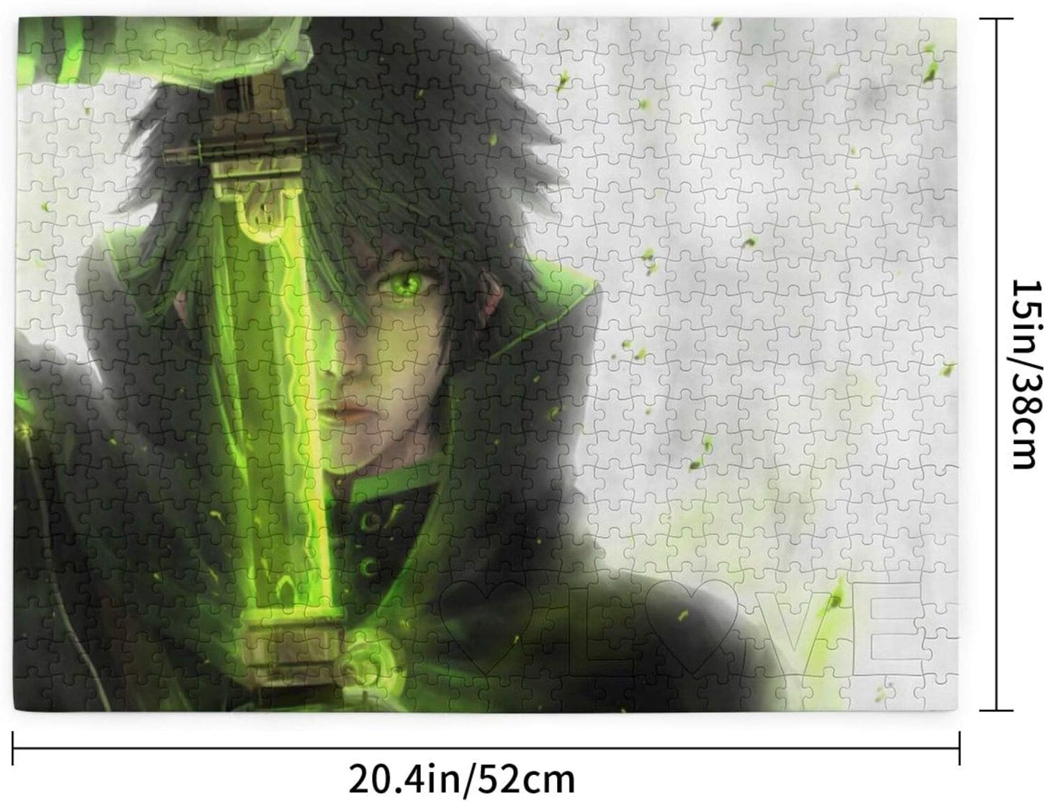 終わりのセラフseraph Of The End 5 5ピースのジグソーパズル各種の漫画の風景人物のおもちゃジグソーパズル木質 パズルデコレーション 38 6x52 2cm ジグソーパズル おもちゃ Amazon