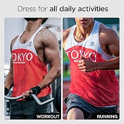 Sanken Men's Seamless Running Tank Tops Ultra