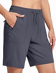 MAGCOMSEN Hiking Shorts for Women with Pockets