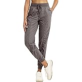 Willit Women's Workout Jogger Studio Track Athletic Pants Hiking Casual Pants with Pockets Lightweight