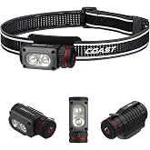 Coast WPH10R 1000 Lumen Rechargeable LED Headlamp with Magnetic Tailcap and Red Light Mode, Lightweight, IP67 Waterproof