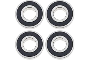 OTOTEC 4pcs Lawn Mover Spindle Bearings 17x40x12mm 136-5441 6203-2RS Compatible with Toro Timecutter TimeMaster