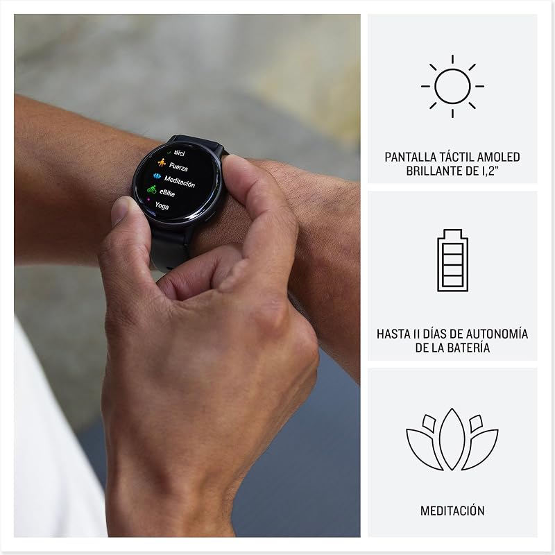 Vívoactive 5, Smartwatch con GPS, Pantalla AMOLED, Funciones esenciales de salud y forma física y hasta 11 días de autonomía, Azul