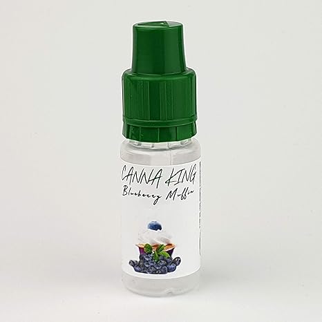 CBD Liquid Blueberry Muffin mit 1000mg 500mg 300mg 200mg 100mg Nikotinfrei Canna King … (500mg)