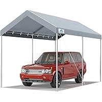 ADVANCE OUTDOOR 10x15 ft Heavy Duty Carport Potable C…主图