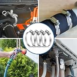 Bolatus Stainless Steel Hose Clips 12-20mm 10Pcs Worm Drive Clamps view 7