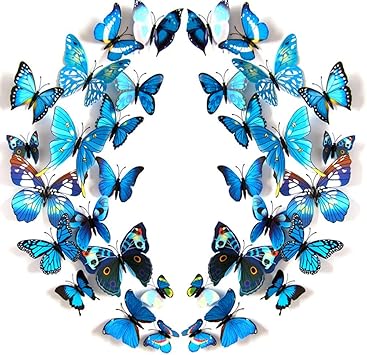 3d butterfly wall art for nursery