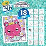 Crayola Color Wonder Gabby’s Dollhouse Mess Free Colouring Book 18 Pages view 3