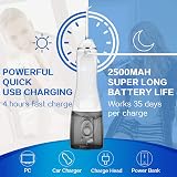 Binefia Water Flosser Cordless 5 Modes IPX7 300ML 6 Tips USB Rechargeable view 5
