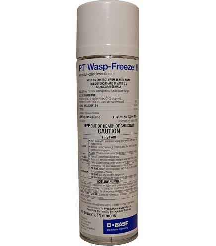 Amazon.com: PT Wasp Freeze II 14oz - Pressurized Insecticide