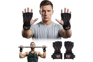 Sylong Gymnastics Hand Grips for Cross Training, Pull ups, Weight Lifting, Gymnastics; Effectively Plam Protection; offering 