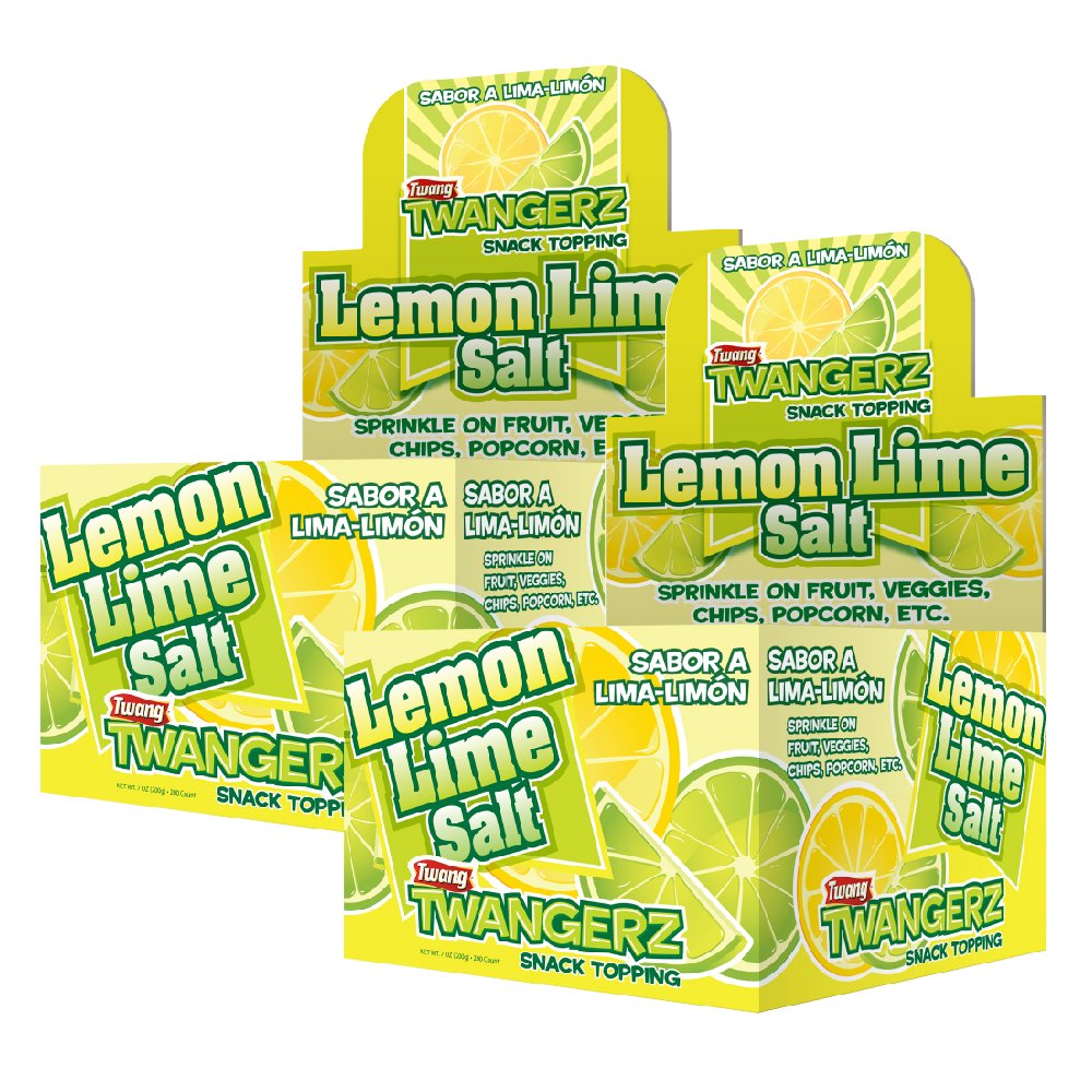 Twang LemonLime Salt, 1.15Ounce Shakers (Pack of 20)