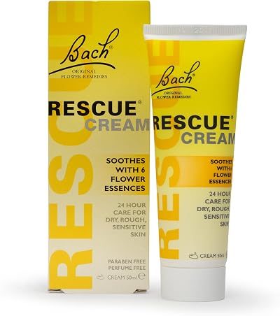 RESCUE Cream 50ml 24 Hour Moisturising Flower Essence Emotional Balance