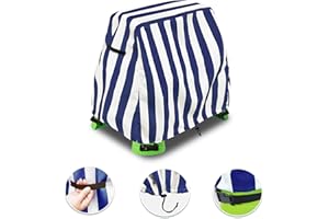 Rileytee Kids Water Table Cover for Step2 Rain Showers Splash Pond Water Table,Outdoor Waterproof Dustproof Anti-UV Water Play Table Cover-Blue(Cover only)