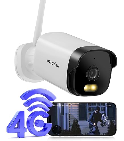 Amazon.com : LaView Cellular Security Camera, 4G LTE No WiFi