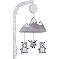Forest Mountain Crib Mobile - Mountain Baby Mobile for Crib - Musical Crib Mobile - Fun Whimsical Musical Mobile for Cribs - Rotating Nursery Mobile for Crib - Baby Crib Mobile for Boys and Girls