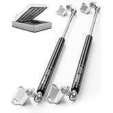 Vepagoo 20in 100lb/445N Gas Strut with Brackets – Heavy Duty Lift Support for Large RV Compartment, Murphy Bed & Heavy Toolbo