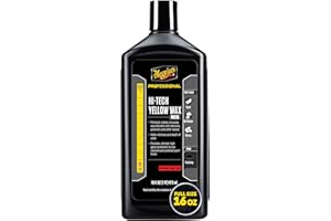 Meguiar's M2616 Mirror Glaze Hi-Tech Yellow Wax – 16 Oz Container