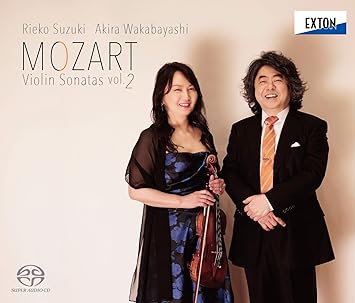 Rieko Suzuki Akira Wakabayashi Mozart Violine Sonatas Vol 2 Japan Cd Ovcl 604 Amazon Com Music