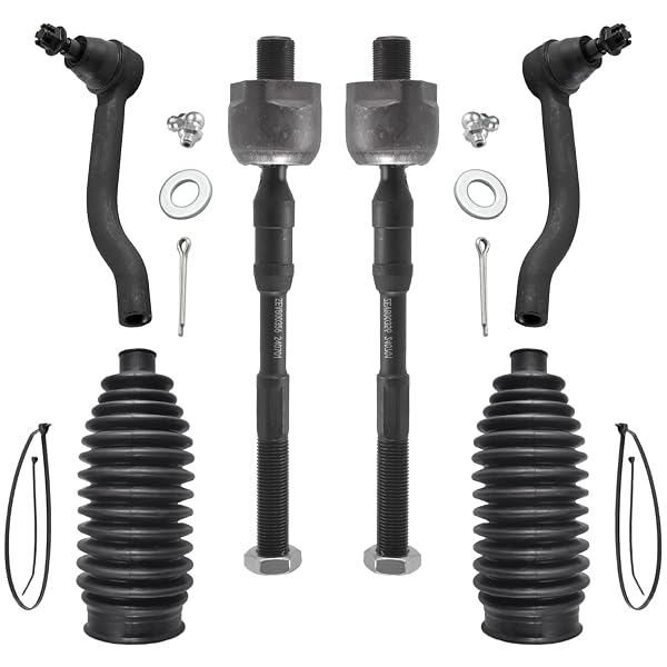 ASTAPRO – FRONT END 10PC SUSPENSION KIT FOR 2007-2013 NISSAN ALTIMA, 2 LOWER CONTROL ARMS W/BALL JOINTS INNER & OUTER 4 TIE RODS 2 BOOTS 2 SWAY BARS REPLACEMENT 2008 2009 2010 2011 2012 ALTIMA