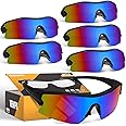 YENPK Safety Glasses Goggles for Men, Anti Scratch ANSI z87+ Compliant UV Protection Protective Eyewear Rubber Non-slip Leg