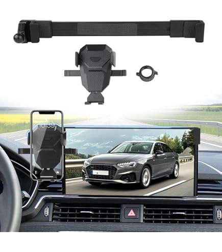 Wireless Charging Car Phone Holder For Audi A4/A4 Allroad 2017-2025 A5