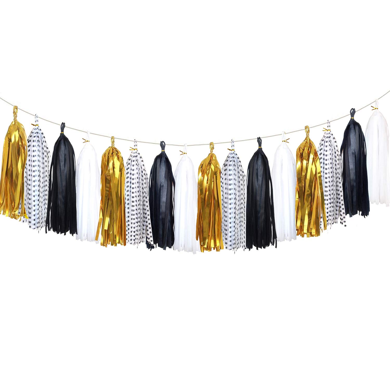 Buy Aonor Tissue Paper Tassels Banner Tassels Garland for