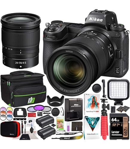 Amazon.com : Nikon Z 7II Mirrorless Digital Camera 45.7MP with 24