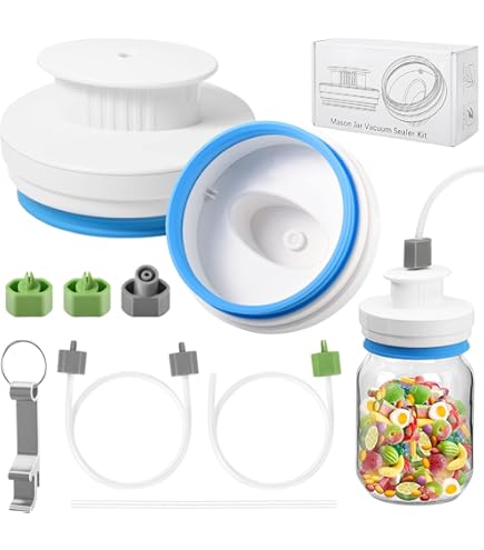 Tuyau D'Aspiration Pour Machine Sous Vide - Accessoire Pour Bocaux, Sacs, Conservation Alimentaire Longue Durée - 11