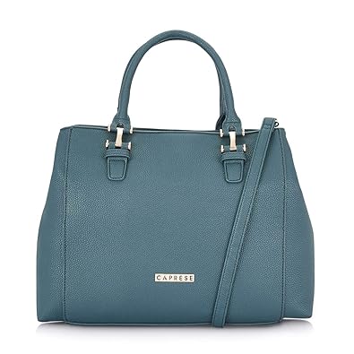 Caprese Caro Womens Satchel (Emerald)