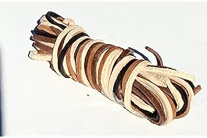 Dangerous Threads Lace Lacing Leather Suede Earthtone Assortment Craft Kit; 10 Yards (5 Colors, 2 Yards of Each)