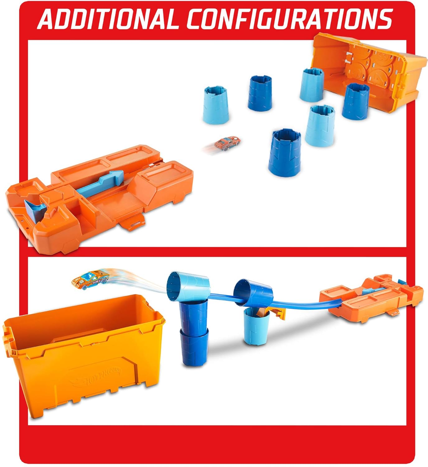 hot wheels builder stunt box