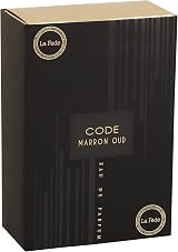Khadlaj Code Marron Oud Unisex 3.4 oz Eau de Parfum Spray Woody Amber Fragrance view 3