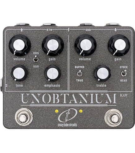 crazy tube circuits unobtanium オーバードライブ Crazy Tube Circuits Unobtanium オーバードライブ