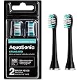 AquaSonic Standard Replacement Brush Heads | for Normal & Sensitive Teeth | Compatible with Many AquaSonic Toothbrush Handles