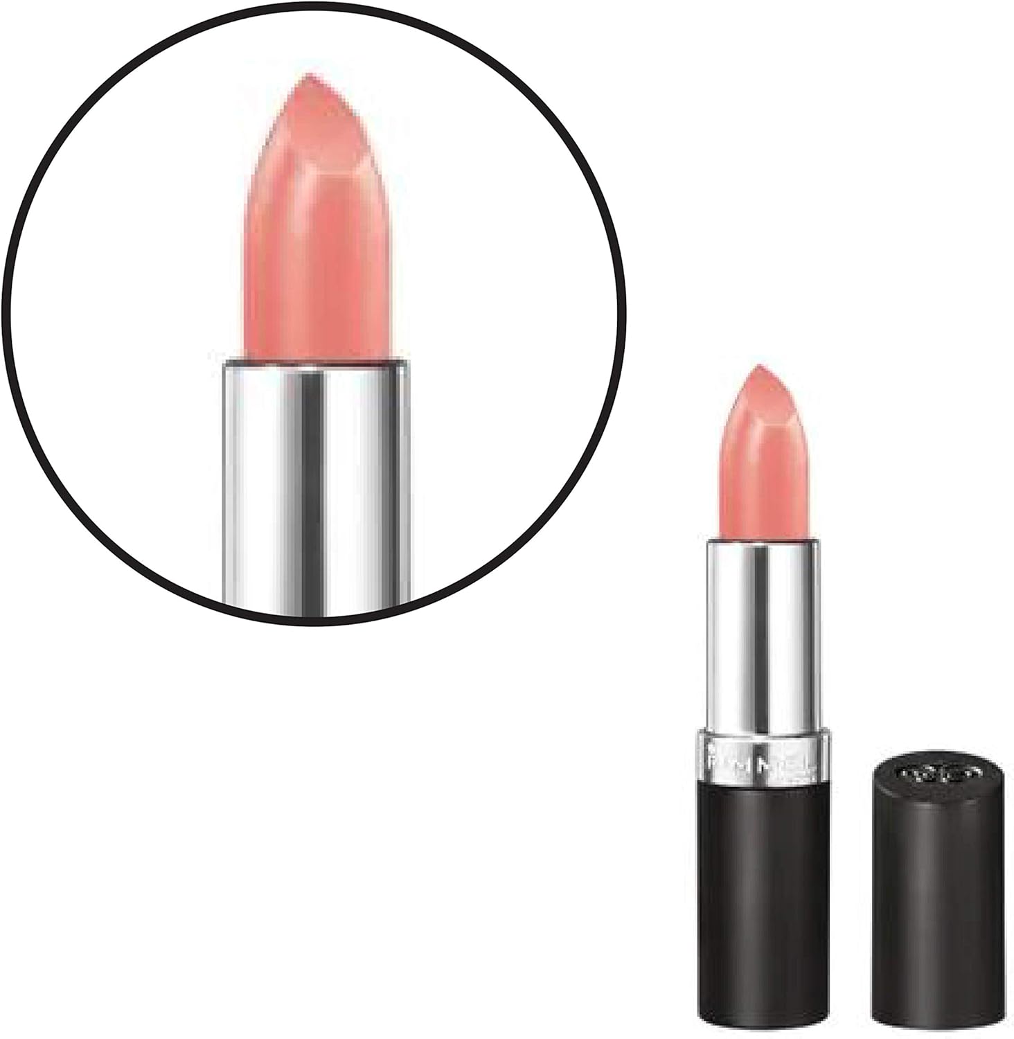 Rimmel Lasting Finish Lipstick 206 Pink-Key-Promise, Creamy Satin Finish, Long Lasting 8 HR Wear, Comfortable Formula, Rich Pigment - Image 5