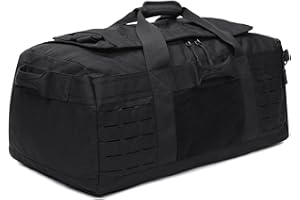 Alomejor Travel Duffel Bags, 50L Multifunctional Nylon Gym Backpack for Camping and Hiking (57 * 33 * 22)