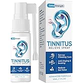 Topicy Tinnitus Relief for Ringing Ears, Tinnitus Relief Spray, Natural Tinnitus Treatment for Ear Noise & Tinnitus Interference, Improves Hearing for Women Men