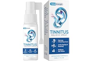 TOPICY Tinnitus Relief for Ringing Ears, Tinnitus Relief Spray, Natural Tinnitus Treatment for Hearing Loss & Ear Wax Removal, Improves Hearing, 30ML