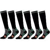 SUJAYU 3 Pairs Compression Socks for Women 20-30 mmhg Knee High, Womens Compression Socks Compression Stockings for Women