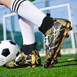 HESBITEUL Unisex Soccer Cleats Men Women Futsal