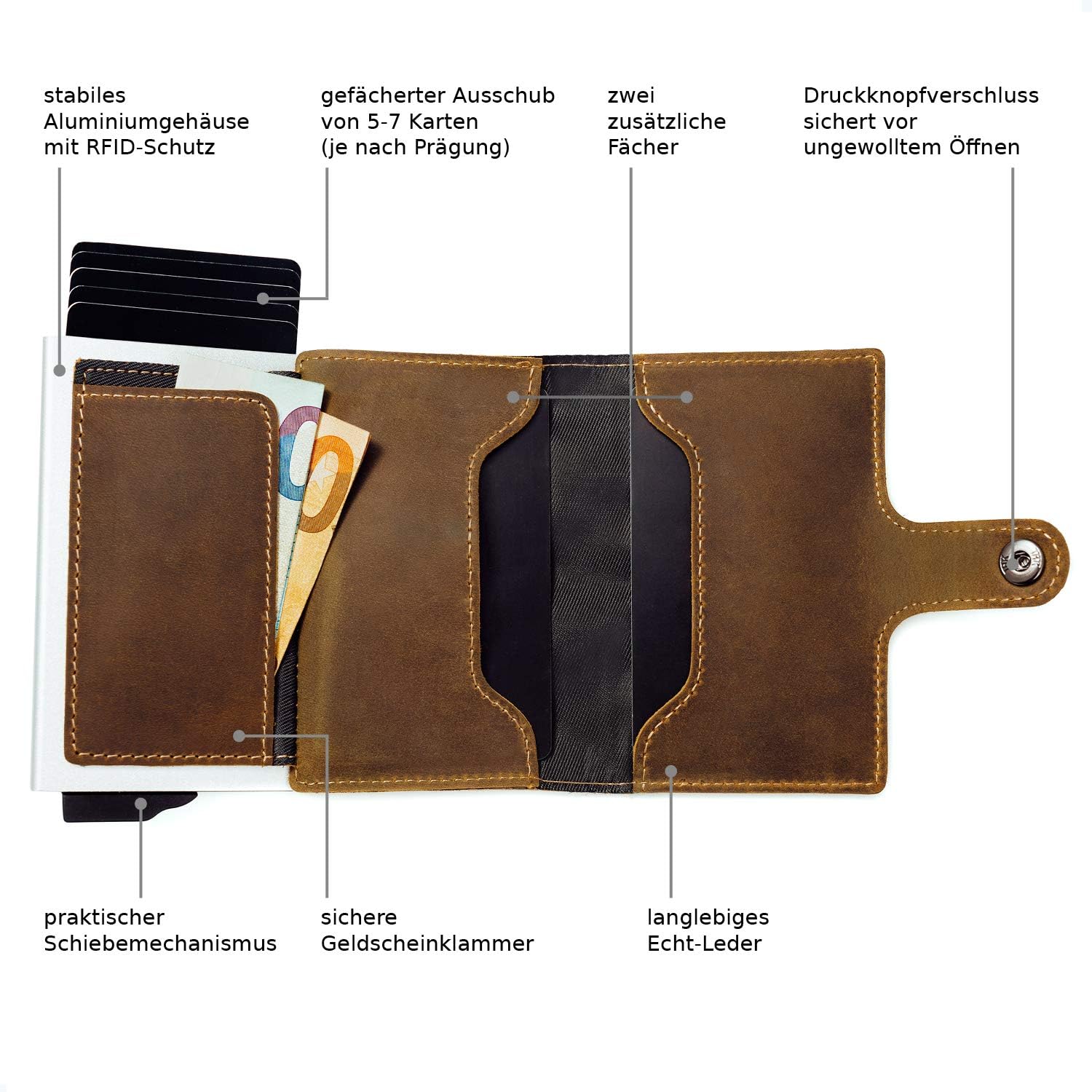 MAGATI Slim Wallet ZILA - Kreditkartenetui 