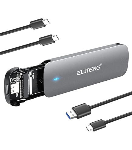 VCOM M.2 NVMe SATA SSD-behuizing, USB 3.1, 10 Gbps M2 SSD-behuizing, 6 VCOM M.2 NVMe SATA SSD-behuizing, USB 3.1, 10 Gbps M2 SSD-behuizing, 6