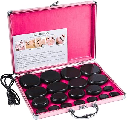 Hot rock massage stones gift set Clearance